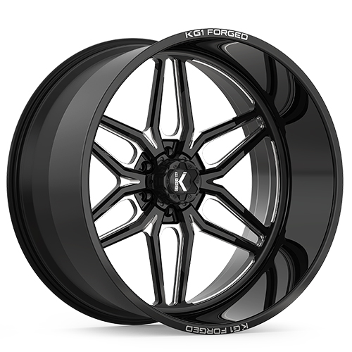 KG1 Forged Aristo KF002 Gloss Black Premium Milled - Part Number KF002241469GPM KG1 Forged Aristo KF002 Gloss Black Premium Milled Photo
