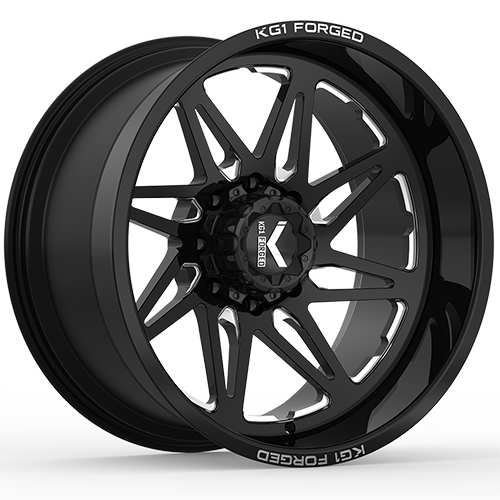 KG1 Forged Kala KC004 Gloss Black Machined - Part Number KC004241469GM-L KG1 Forged Kala KC004 Gloss Black Machined Photo