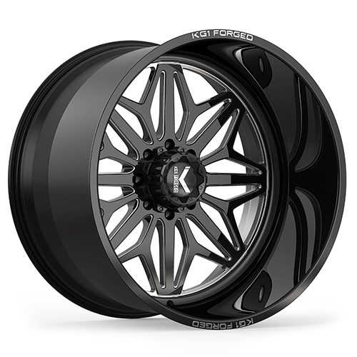 KG1 Forged Snow KF014 Gloss Black Premium Milled - Part Number KF014221469GPM KG1 Forged Snow KF014 Gloss Black Premium Milled Photo