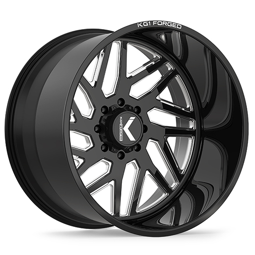 KG1 Forged YAZ-N KF009 Gloss Black Premium Milled - Part Number KF009281687GPM-R-N KG1 Forged YAZ-N KF009 Gloss Black Premium Milled Photo