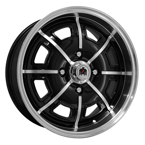 Klassik Rader 914 - V2 Gloss Black W/ Machined Face & Lip - Part Number PD17703140MSL Klassik Rader 914 - V2 Gloss Black W/ Machined Face & Lip Photo