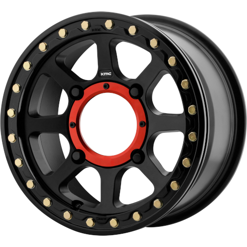 KMC UTV KS234 Addict 2 Satin Black Beadlock - Part Number KS23447048738 KMC UTV KS234 Addict 2 Satin Black Beadlock Photo