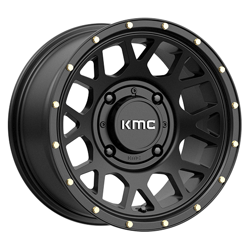KMC KS135 Grenade Satin Black - Part Number KS13556044738 KMC KS135 Grenade Satin Black Photo