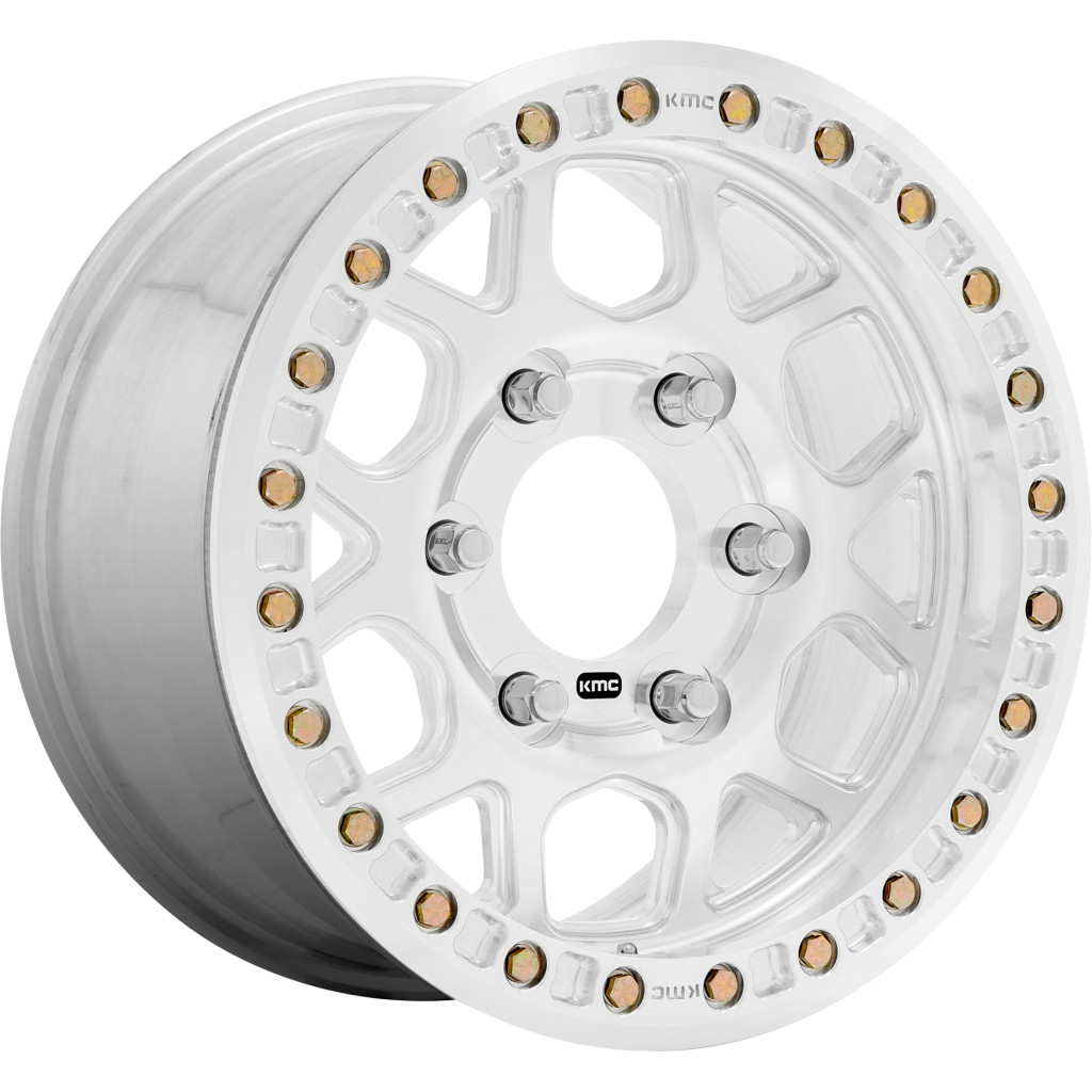 KMC KM444 Beadlock Raw Machined - Part Number KM44479091525 KMC KM444 Beadlock Raw Machined Photo