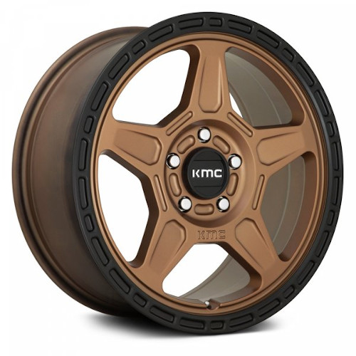 KMC KM721 Matte Bronze W/ Black Lip - Part Number KM72178050638 KMC KM721 Matte Bronze W/ Black Lip Photo
