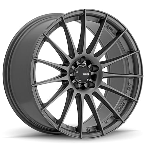 Konig Rennform 48 Matte Gray - Part Number 48MG-RF8851435G Konig Rennform 48 Matte Gray Photo