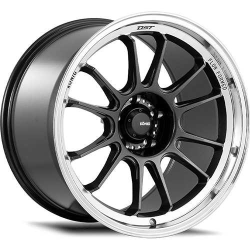 Konig Hypergram Carbon Gray With Machined Lip - Part Number 47MC-HG86100386 Konig Hypergram Carbon Gray With Machined Lip Photo
