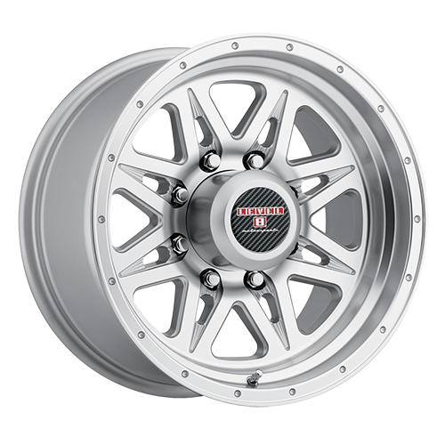 Level 8 Strike 8 Silver W/ Machined Lip - Part Number 1685ST8-68170S31 Level 8 Strike 8 Silver W/ Machined Lip Photo