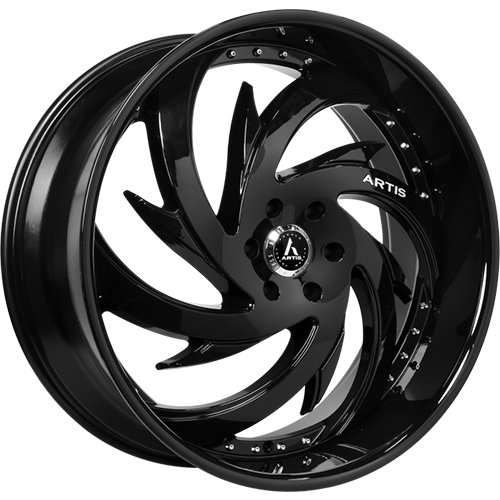 Lexani Spada A204 Gloss Black - Part Number A204-2690-13-30FB Lexani Spada A204 Gloss Black Photo