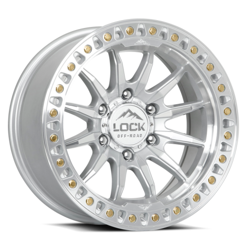 Lock Offroad Trail Machined w/ Clear Coat