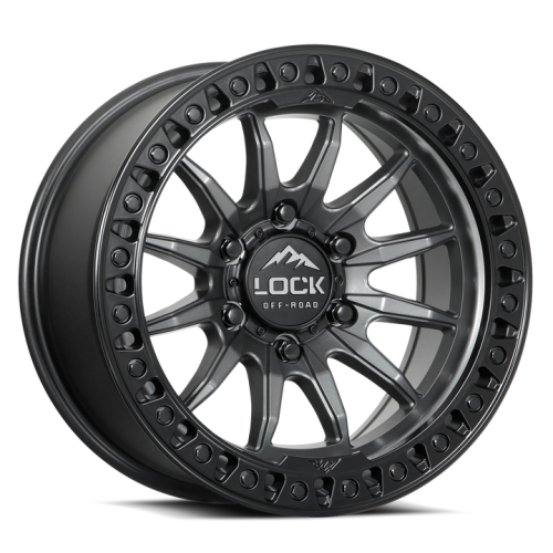 Lock Offroad Trail Matte Grey w/ Matte Black Ring
