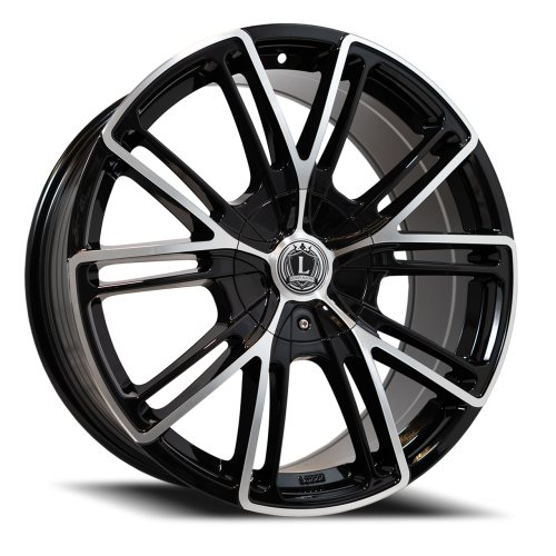 Luxxx Lux 39 Gloss Black Machined Face