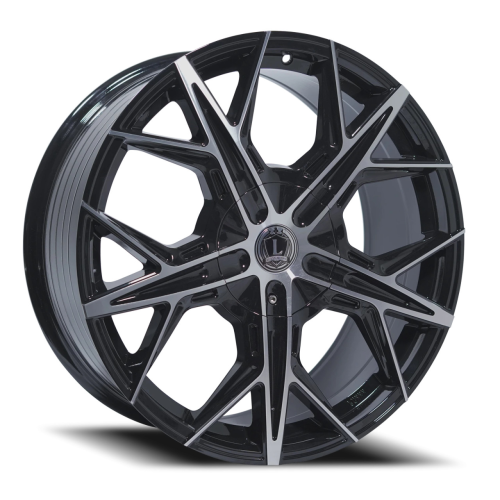 Luxxx Lux 44 Gloss Black Machined