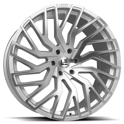Luxxx LE LUX LE6 Silver With Machined Face - Part Number LUXLE624116139+40D-F2 Luxxx LE LUX LE6 Silver With Machined Face Photo