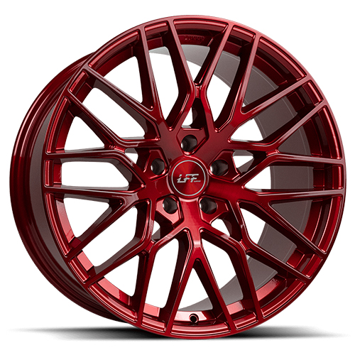 Luxxx LFF LFF01 Pista Full Brushed Roja Red - Part Number LFF01201055115+22B-R20 Luxxx LFF LFF01 Pista Full Brushed Roja Red Photo