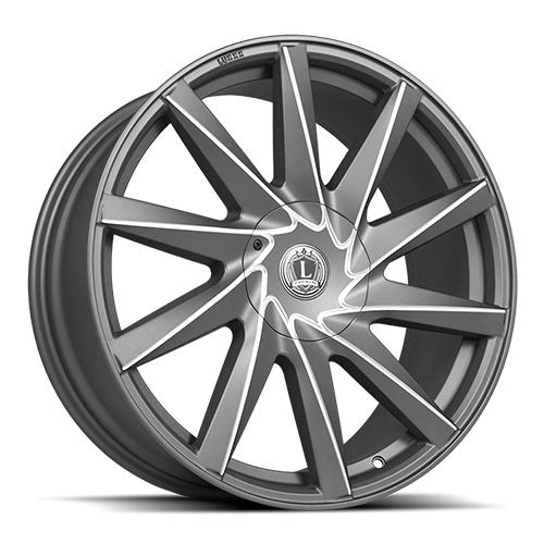 Luxxx LUX 35 Matte Gunmetal Milled - Part Number LUX35208551143120+30B-H1 Luxxx LUX 35 Matte Gunmetal Milled Photo