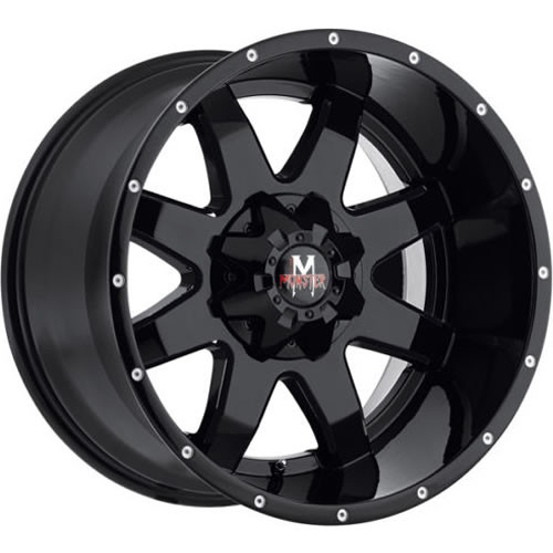 Off-Road Monster M08 Gloss Black - Part Number M08012607N44GB Off-Road Monster M08 Gloss Black Photo