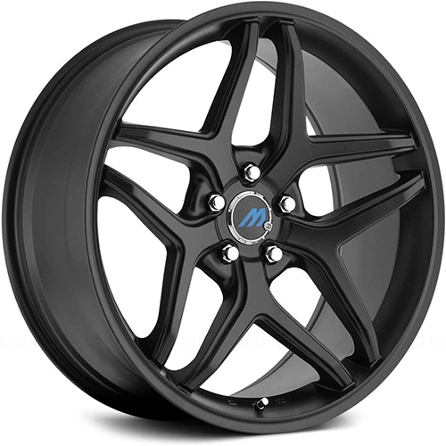 Mach Euro Concave ME-3 Satin Black - Part Number ME3-2095Z40FSTBL Mach Euro Concave ME-3 Satin Black Photo