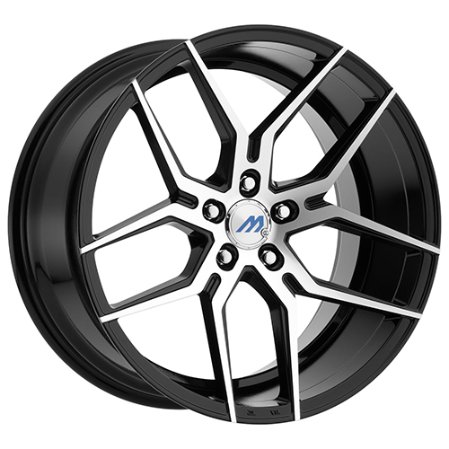 Mach Euro Concave ME.4 Gloss Black W/ Machined Face - Part Number ME4-2090II35FGBMF Mach Euro Concave ME.4 Gloss Black W/ Machined Face Photo