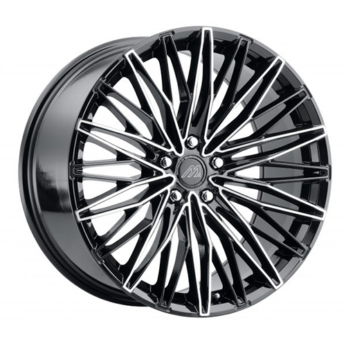 Mach Forged MF.9 Gloss Black W/ Machined Face - Part Number MF9-2085DD35FGBMF Mach Forged MF.9 Gloss Black W/ Machined Face Photo