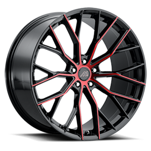 Mach Performance MF.10 Gloss Black w/ Red Machined Face