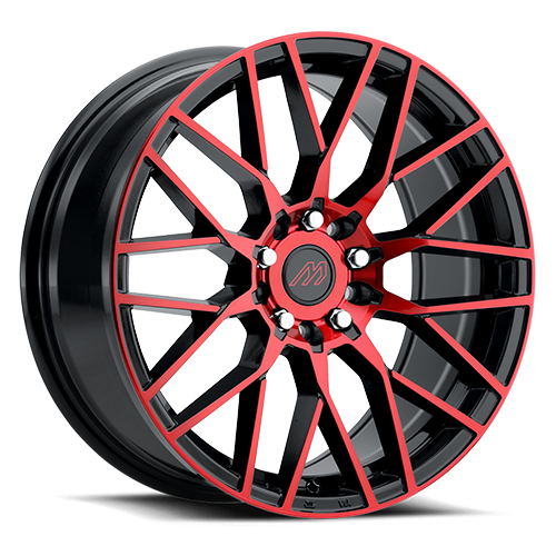 Mach Mp.41 Gloss Black W/ Red Machined Face