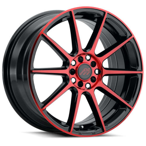 Mach Mp.43 Gloss Black W/ Red Machined Face