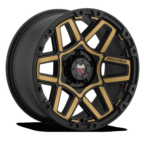 Mamba M23 595 Matte Black W/ Bronze Face - Part Number 595MBZ-M232950128 Mamba M23 595 Matte Black W/ Bronze Face Photo