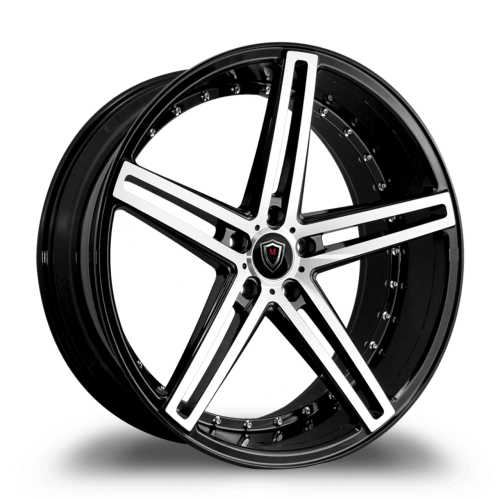 Marquee Wheels M5334 Black Machined