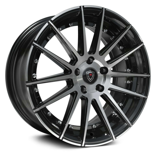 Marquee Wheels M8150 Black Machined