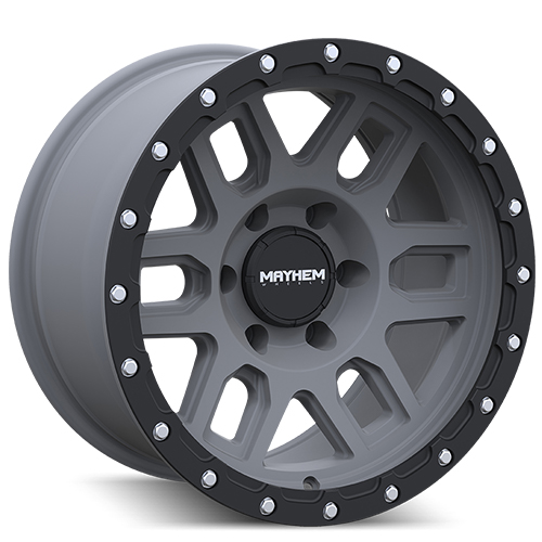 Mayhem Delta 8304 Matte Gunmetal W/ Matte Black Lip - Part Number 8304-2973MGT Mayhem Delta 8304 Matte Gunmetal W/ Matte Black Lip Photo