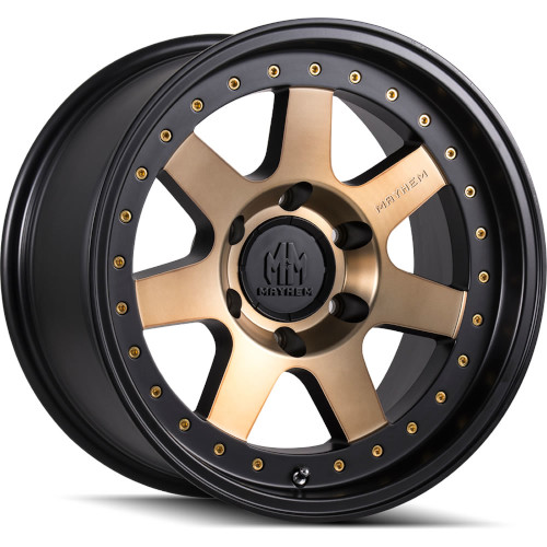 Mayhem Prodigy 8300 Matte Black W/ Bronze Face - Part Number 8300-8981TZ Mayhem Prodigy 8300 Matte Black W/ Bronze Face Photo