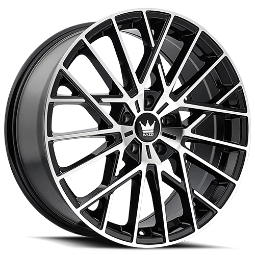 Mazzi Jinx 378 Black Machined - Part Number 378-8812BM40 Mazzi Jinx 378 Black Machined Photo