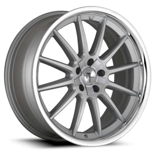 Modern Luxury Mlf14 Brushed Silver w/ Stainless Lip