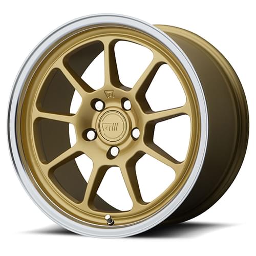 Motegi Racing MR135 Gold W/ Machined Lip - Part Number MR13578512645 Motegi Racing MR135 Gold W/ Machined Lip Photo
