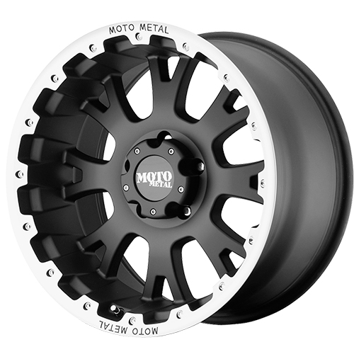 Moto Metal MO956 Black - Part Number MO95629058730 Moto Metal MO956 Black Photo