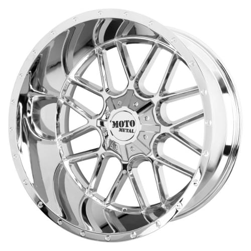 Moto Metal MO986 Siege Chrome - Part Number MO98621087218N Moto Metal MO986 Siege Chrome Photo