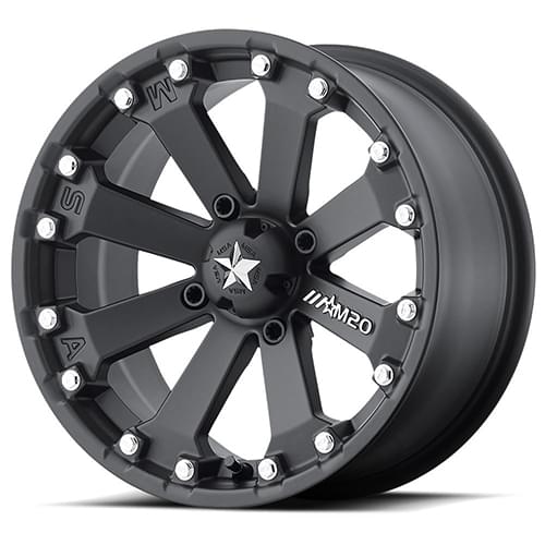 MSA Offroad M20 Kore Satin Black - Part Number M20-06756 MSA Offroad M20 Kore Satin Black Photo