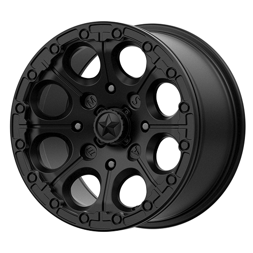 MSA Offroad M44 Cannon Satin Black Beadlock - Part Number M44-05710 MSA Offroad M44 Cannon Satin Black Beadlock Photo