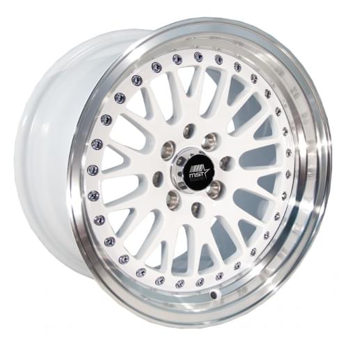 MST MT10 White W/ Machined Lip - Part Number 10-5816-25-WHTL MST MT10 White W/ Machined Lip Photo