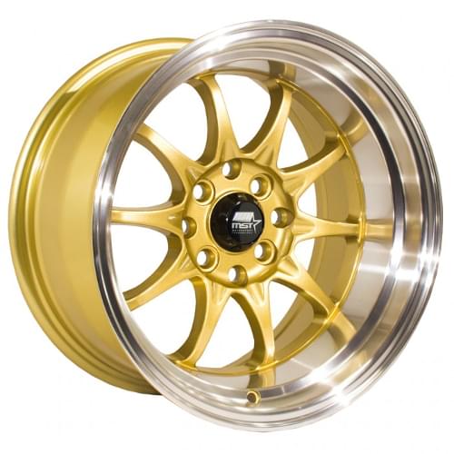 MST MT11 Gold W/ Machined Lip - Part Number 11-5816-0-GLDL MST MT11 Gold W/ Machined Lip Photo