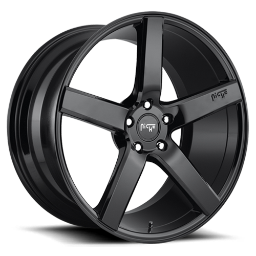 Niche Milan M188 Gloss Black - Part Number M188220075+35 Niche Milan M188 Gloss Black Photo