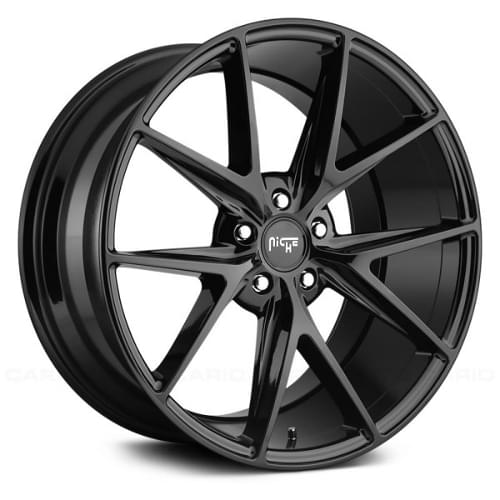 Niche Misano M119 Gloss Black - Part Number M119200065+40 Niche Misano M119 Gloss Black Photo