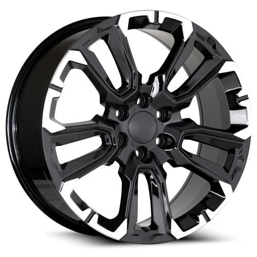 Oe Concepts 21/2022 Silverado Black Machined