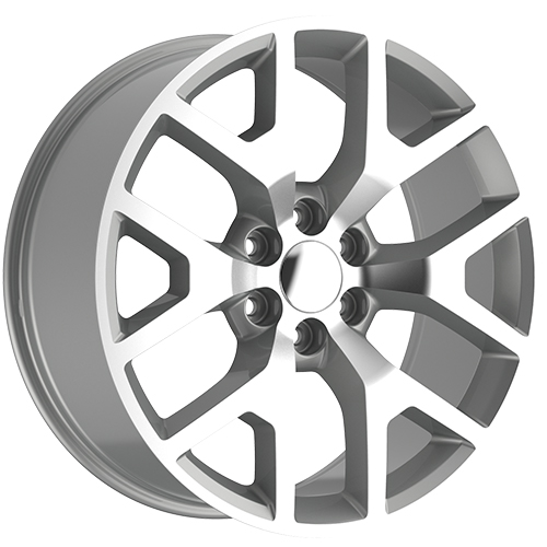 OE Performance 169MS Silver Machined Face - Part Number 169MS-2408331 OE Performance 169MS Silver Machined Face Photo