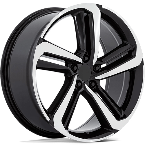 OE Performance PR216 Gloss Black Machined - Part Number 216BM-286545 OE Performance PR216 Gloss Black Machined Photo