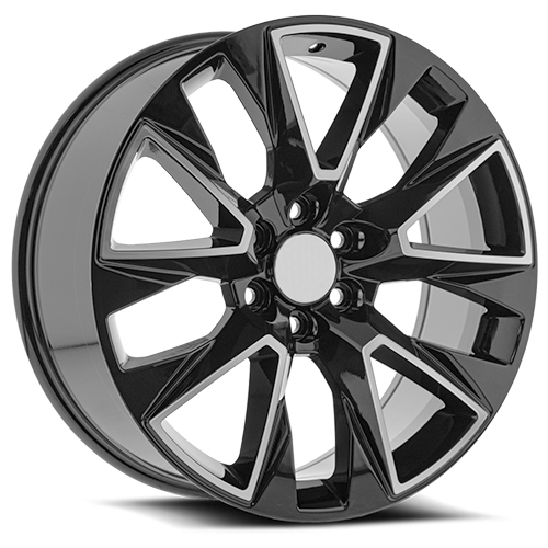 OE Revolution C-14 Gloss Black Machined Face - Part Number C14-2290655+31BM OE Revolution C-14 Gloss Black Machined Face Photo