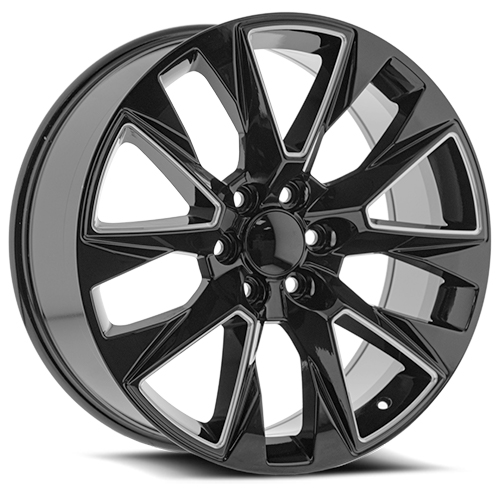 OE Revolution C-14 Gloss Black Milled - Part Number C14-2410655+30GBML OE Revolution C-14 Gloss Black Milled Photo