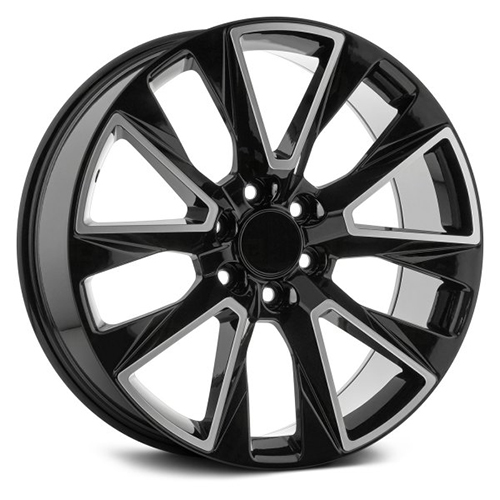 OE Revolution D-35 Gloss Black Machined - Part Number D35-2610655+31GBM OE Revolution D-35 Gloss Black Machined Photo