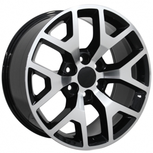 OE Revolution G-04 Gloss Black Machined - Part Number G04-2810655+31GBM OE Revolution G-04 Gloss Black Machined Photo